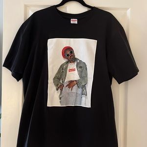 Supreme Andre 3000 Tshirt, Black